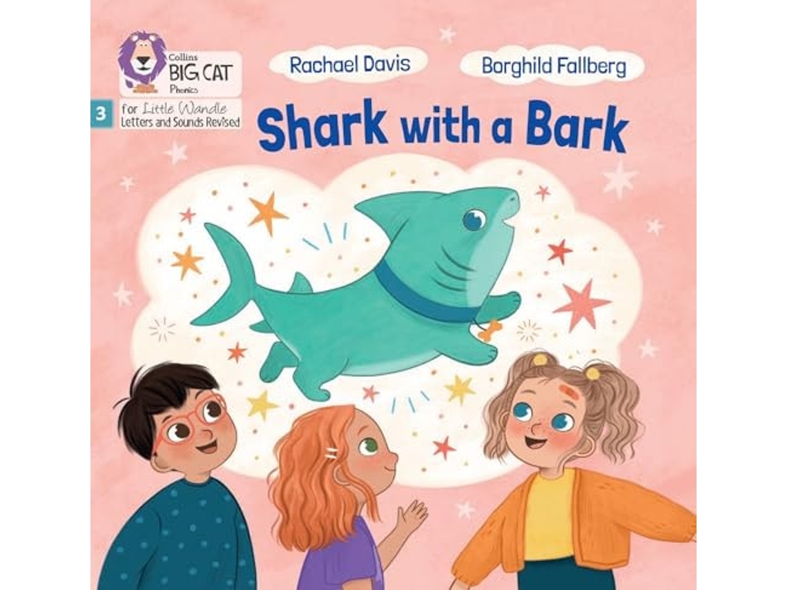 Livro Shark With A Bark De Rachael Davis (inglês)