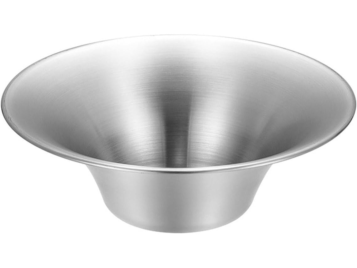 Tigela De Aço Inoxidável Anti-escaldante, Ideal Para Saladas E Macarrão, Perfeita Para Uso Em Restaurantes,
