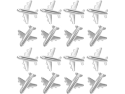Tachinhas De Metal Em Formato Avião Da Stobaza, 60 Unidades, Em Liga De Zinco, Para Decoração De Paredes E Organização