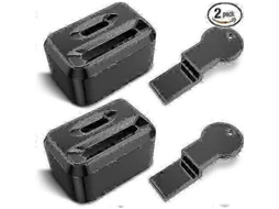 Pack 2 Seguros Cinto Segurança Universal, evita que crianças ou deficientes destravem, CHARM