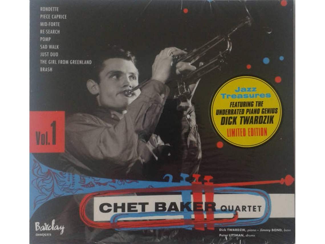 CD Chet Baker Quartet - Vol. 1 (1CDs)