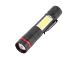 Lanterna Led Mini Recarregável Zoom Retrátil À Prova D'água para Acampamento e Emergências