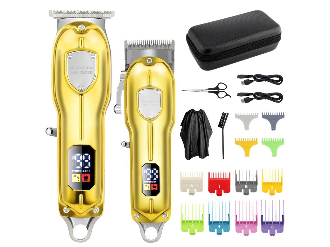 Aparador Multifunções Barba e Cabelo TRUMSEN Lm2026 Dourado Worten.pt