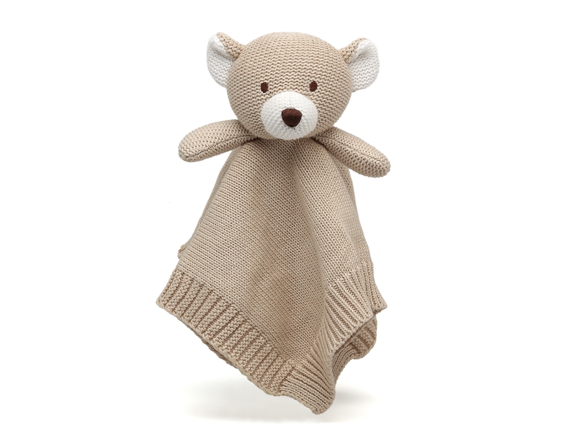 Urso de pelúcia de algodão Kiokids Doudou