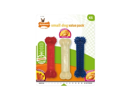 Nylabone Small Dog Moderate Chew Value Pack X-Small