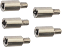 Lote De 5 Poteaux D'extension À Vis En Metal 1 - 5 Cm Para Álbum De Fotos E Scrapbooking Diy