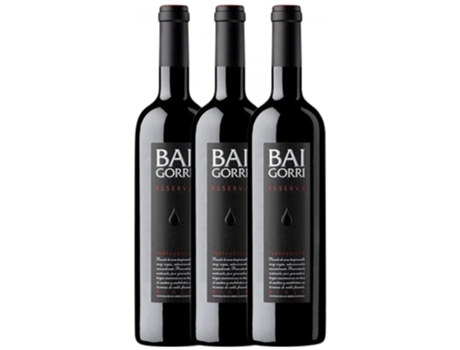 Vinho BAIGORRI Baigorri Tempranillo Rioja Reserva (0.75 L - 3 unidades)