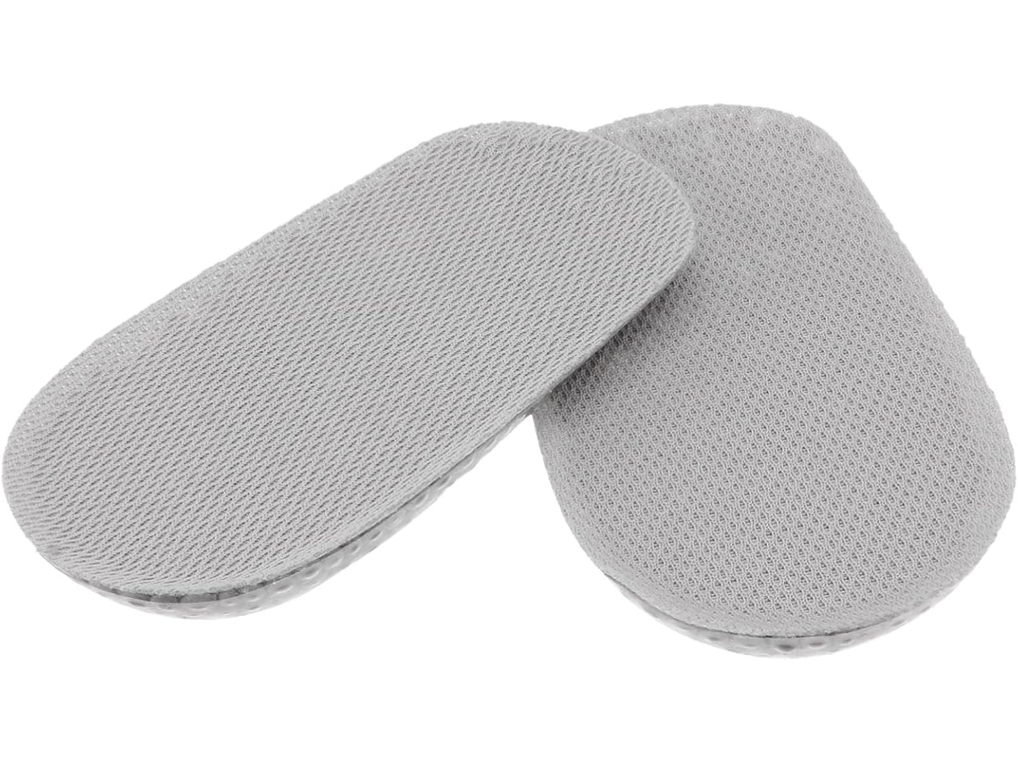 Palmilhas Galpada Invisible Height, Com Amortecimento No Calcanhar Para Botas, Cinza