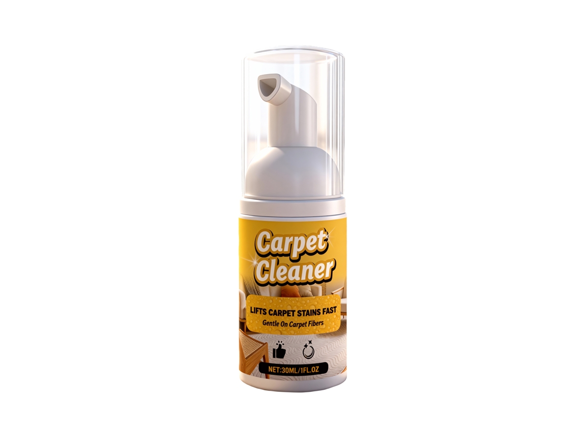 Limpador de Espuma para Carpetes e Tecidos, Limpeza Poderosa e Sem Complicações LAXISCREED