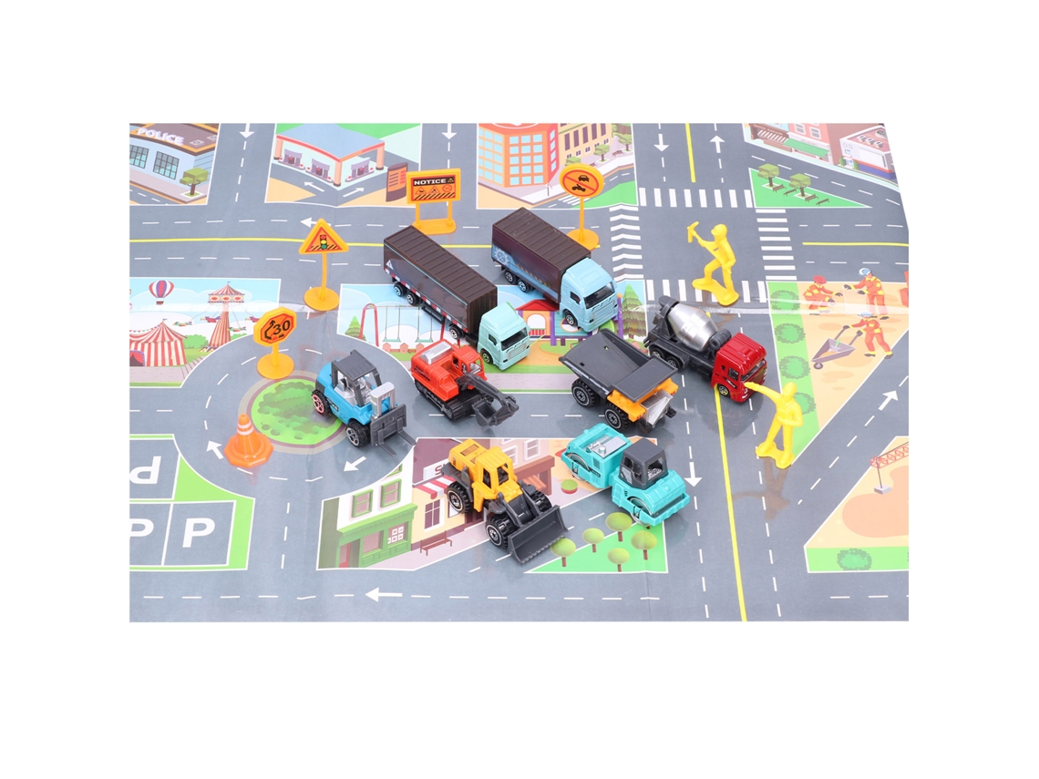 Primerox brinquedo Caminhão Engenharia 1:64 Liga Metálica Carro Construção Presente Crianças 3+