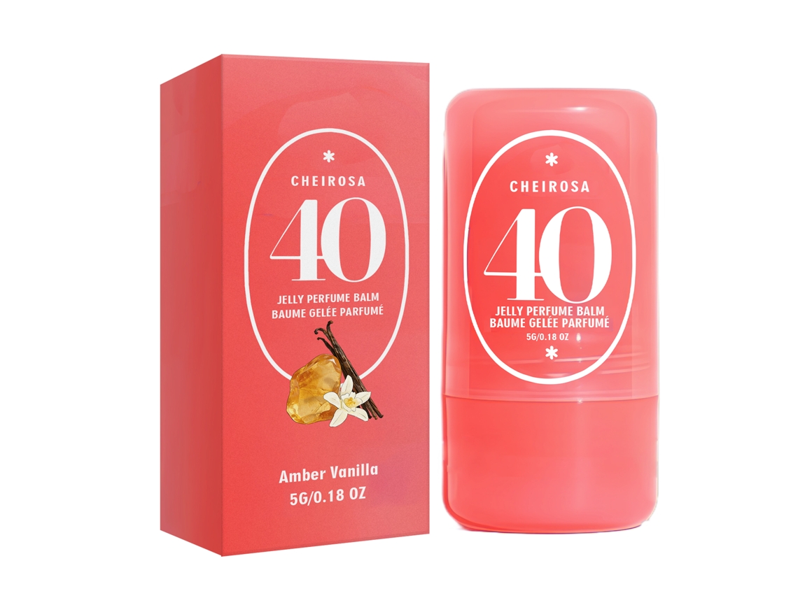 Bálsamo Perfume Sólido Âmbar Baunilha Aroma Doce