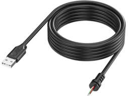 Cabo De Extensão Usb A Macho 4 Pinos, 2.0 Para Extremidade Aberta