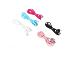 Conjunto De 5 Cabos De Dados Usb Tipo C Para Carregamento E Reposição Em Nylon Trançado Para Celular Carregador Rápido Gokoco
