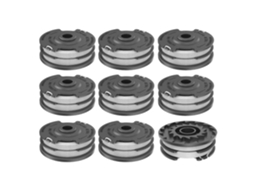 Rs0101 Conjunto De 9 Carretéis De Reposição Para Cortadores De Grama Lawnmaster Gt1210 Gt1211 Gt1238 Gt1313 Gt1411 Gt14