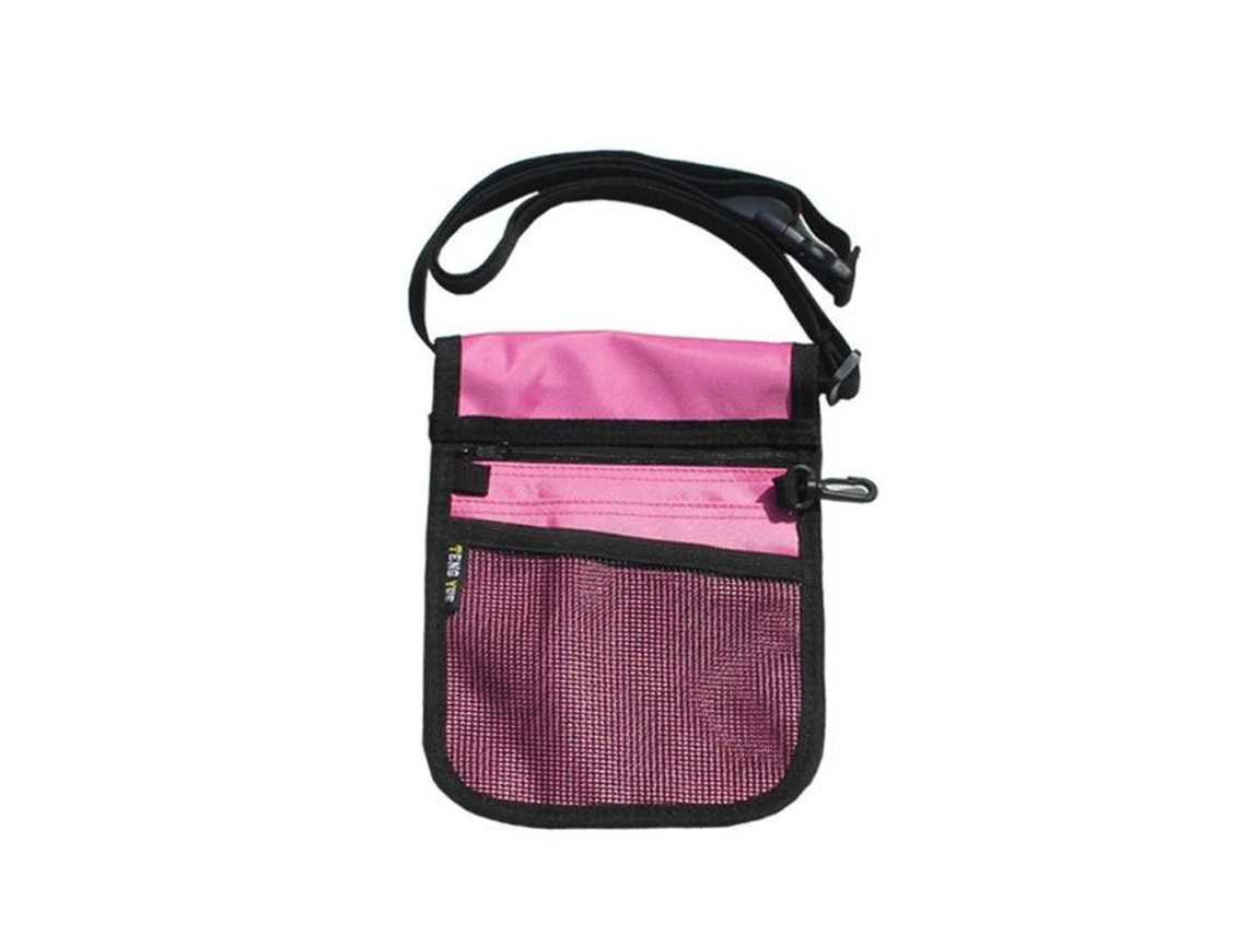 Bolsa De Enfermeira Rosa Com Bolsos Extras, Bolsa De Cuidados Veterinários Para Idosos Com Cinto SUNNY SPACES