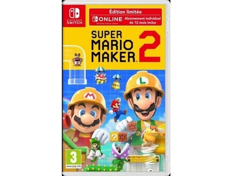 Jogo Nintendo SWITCH Super Mario Maker 2 Alvalade • OLX Portugal