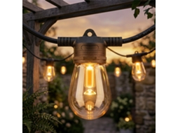 Cordão de Luzes com Globos, Luzes de Cortina Rgbw, À Prova D'água Ip44 para Decoração Interna e Externa. ZENCORE SERVICES