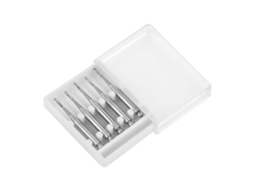 5 Peças De Brocas De Carbeto De Tungstênio De Baixa Velocidade Para Corte E Polimento Dental (ra556)