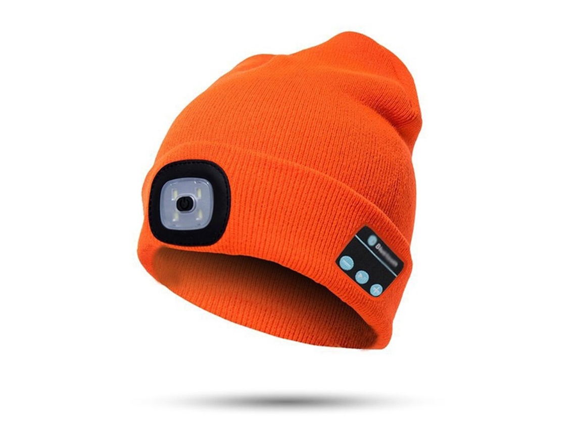 Chapéu Tricotado EOOCOO (chapéu Led Bluetooth com Luz)