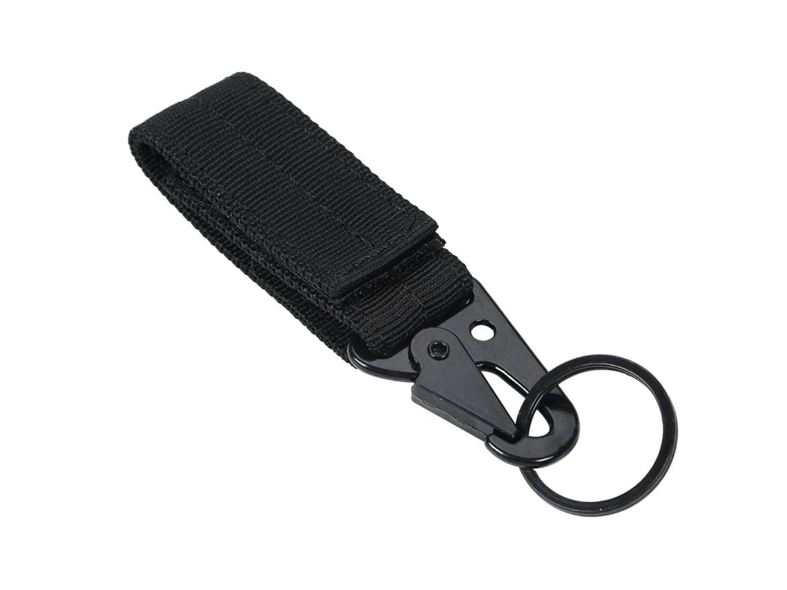 Fivela de Nylon para Camping Escalada Preta