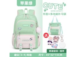 Mochila Escolar Térmica Laxiscreed Para Crianças, Resistente À Água E Com Ampla Capacidade