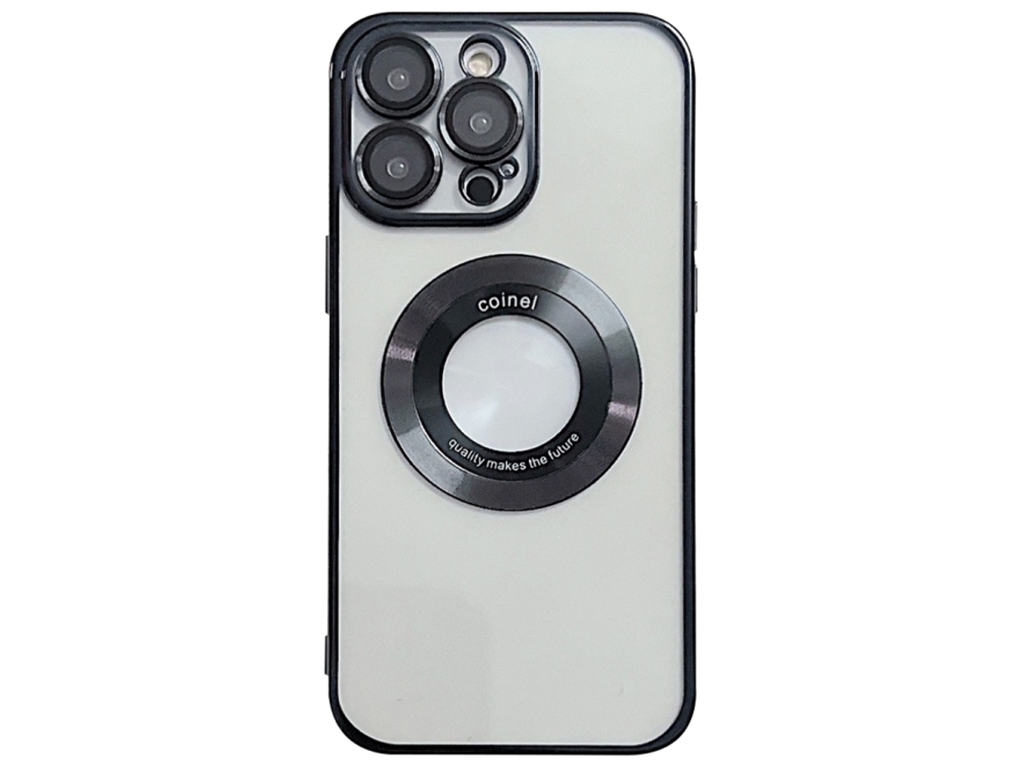 Capa De Tpu Para Iphone 13 Pro Max - Revestimento Eletroplástico - Magsafe