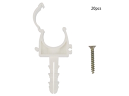 Soporte De Tubo Em Forma De U Para Tubos De Água Com Parafusos, Clip Fixo De 20mm