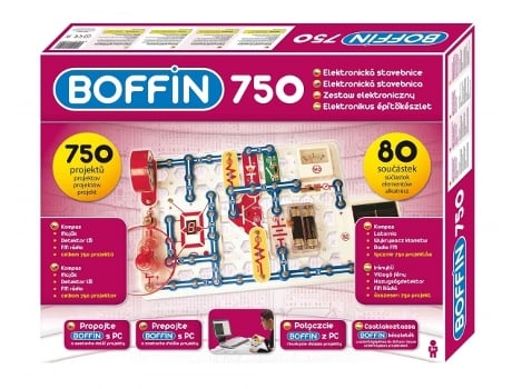 Kit eletrónico BOFFIN 750 (8 anos)