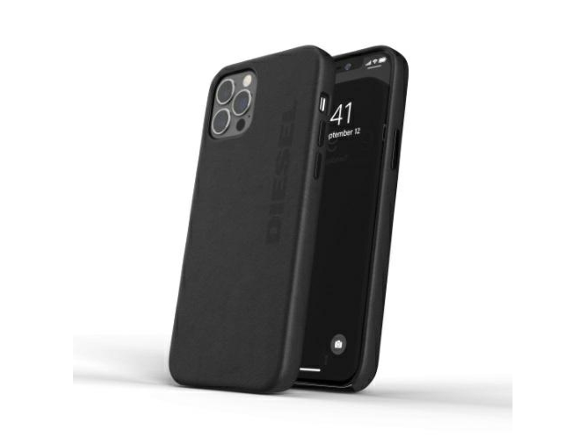 Capa Diesel Premium Leatherwap Para Iphone 12 Pro Max Com Couro Moldado