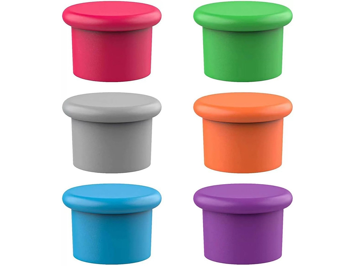 Rolhas De Silicone Para Garrafas De Vinho, Acessórios Para Vinho, Redondas De Silicone Para Garrafas, Cerveja