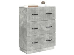 Gabinete de Gavetas Cinzento Cimento 66x34,5x87 Cm MAISON EXCLUSIVE