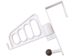 Cabideiro Multifuncional Branco Para Porta, Gancho Resistente Chapéus