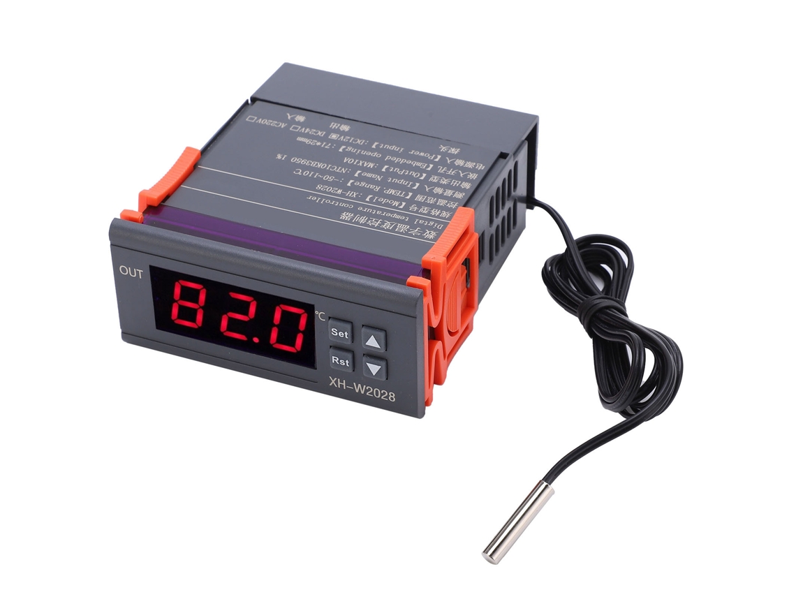 Controlador de Temperatura Digital 0.1℃ para Refrigerador DC12v | S/MARCA