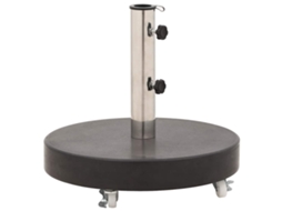 Base para guarda-sol VIDAXL Black Granito (45 x 45 x 29.5 cm)