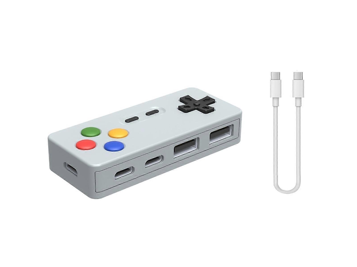 Hub De Modelagem De Gamepad 4 Em 1 Para Jogos, Controle De Computador E Usb Tipo C Hengjian