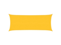 Toldo vela VIDAXL Amarelo (2x5 m)