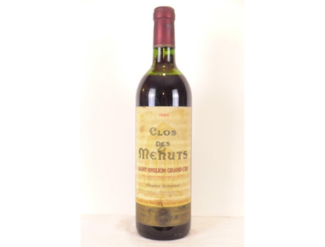 Vinho Tinto CLOS DES MENUTS 1982 (75 cl - 1 unidade)