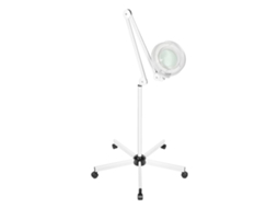 Lupa, Luz Led, 5-8x De Ampliação, Branco, 125mm, 8x