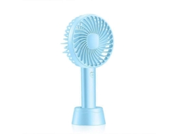 Mini Ventilador Portátil Recarregável Usb (cor: Branco, Sem Bateria Padrão) (a-5-f6)