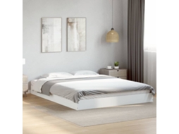 Vidaxl Estrutura De Cama Sem Colchão 160x200 Cm Branco