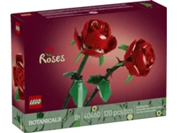 Conjunto Lego Botanicals 2 Rosas Vermelhas 120 Peças 40460