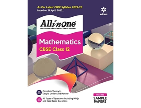 Livro All In One Mathematics Class 12 De Er Prem Kumar (inglês)