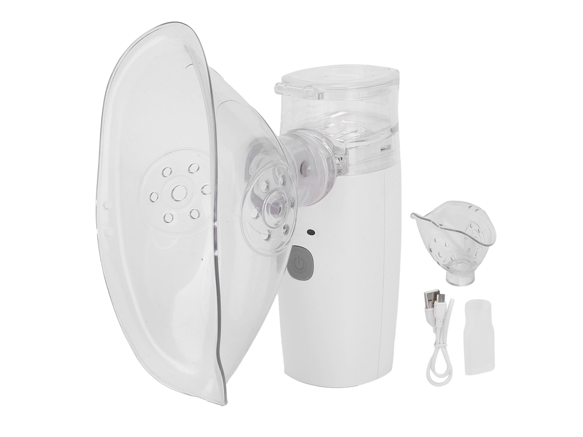 Nebulizadora Portátil Mini 10ml com Lembrete de Nível Baixo de Água para Adulto e Criança Usb | S/MARCA