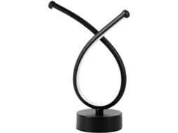 Luminária De Mesa Led Regulável Com 3 Modos De Iluminação E Design Abstrato | Luminária De Cabecei Gokoco