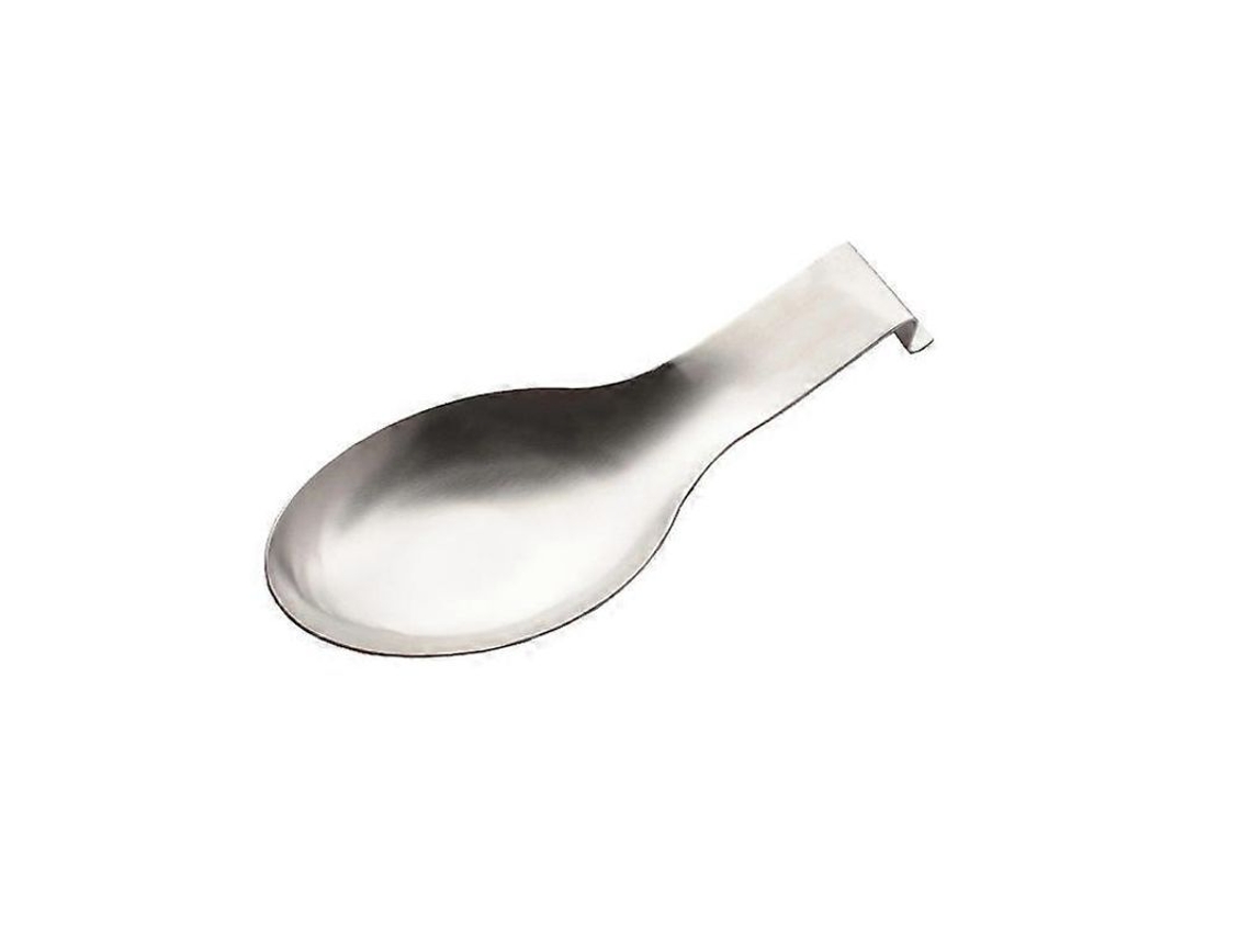 Suporte Para Colher De Aço Inoxidável Prateado Com Design Clássico, Lavável Em Lavavajillas, Anti-roxo E Seguro