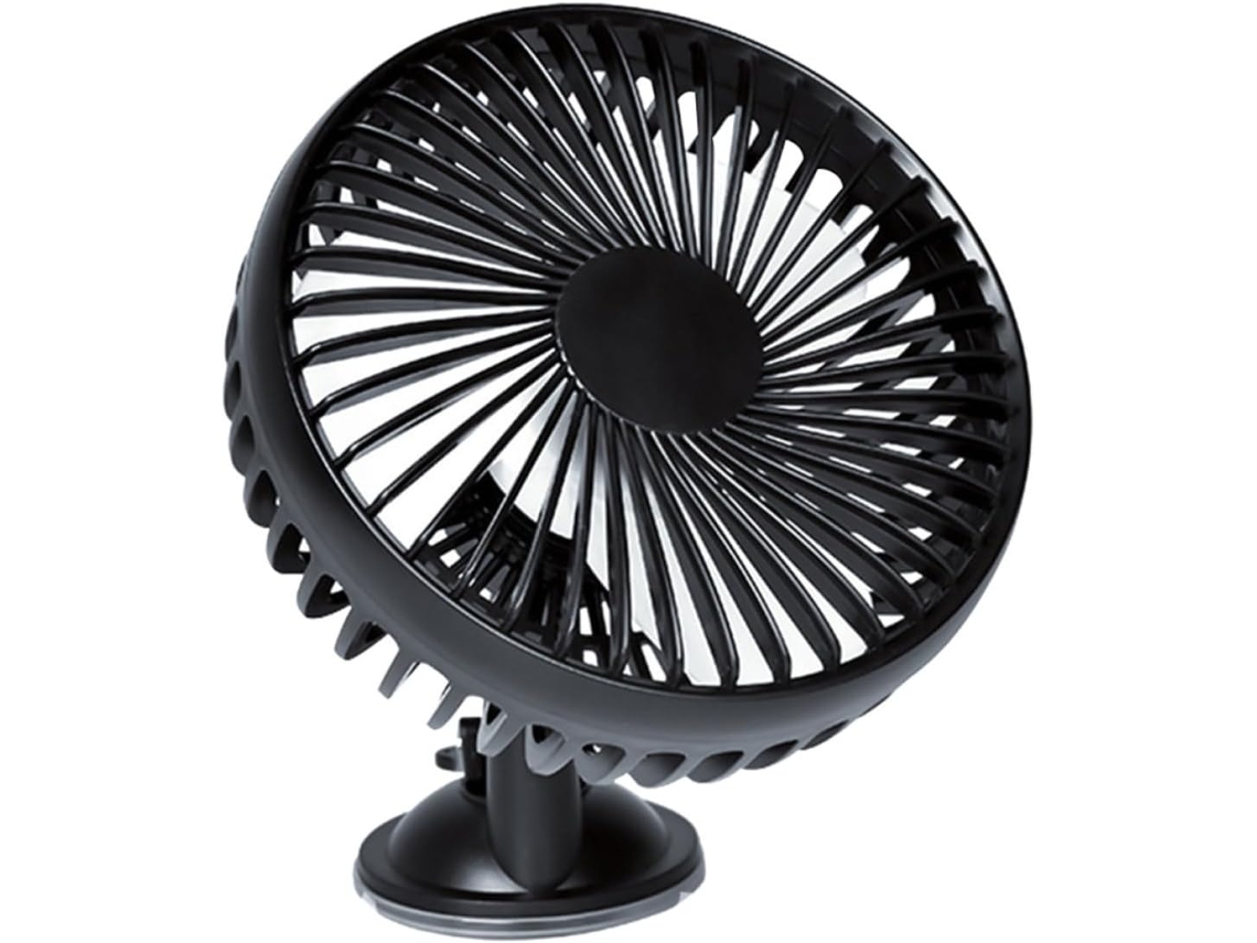Ventilador De Resfriamento Usb Para Carro Galpada 1 Unidade, Em Metal, Com Rotação Ajustável, Silencioso E Ideal Para