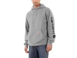 Moletom Com Capuz Solto Logo Graphic Cinzento XL CARHARTT