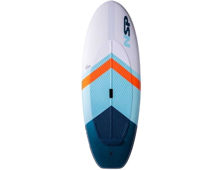 Prancha de Paddle surf NSP Sup Foil 6´10´´ (Tam: 208 X 28 cm - Branco e Azul)