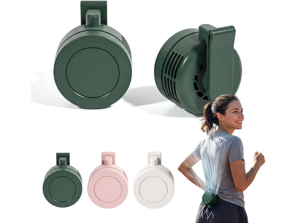Mini Ventilador de Encaixe Mini Ventilador Usb Mini Ventilador Silencioso Verde MISSCA