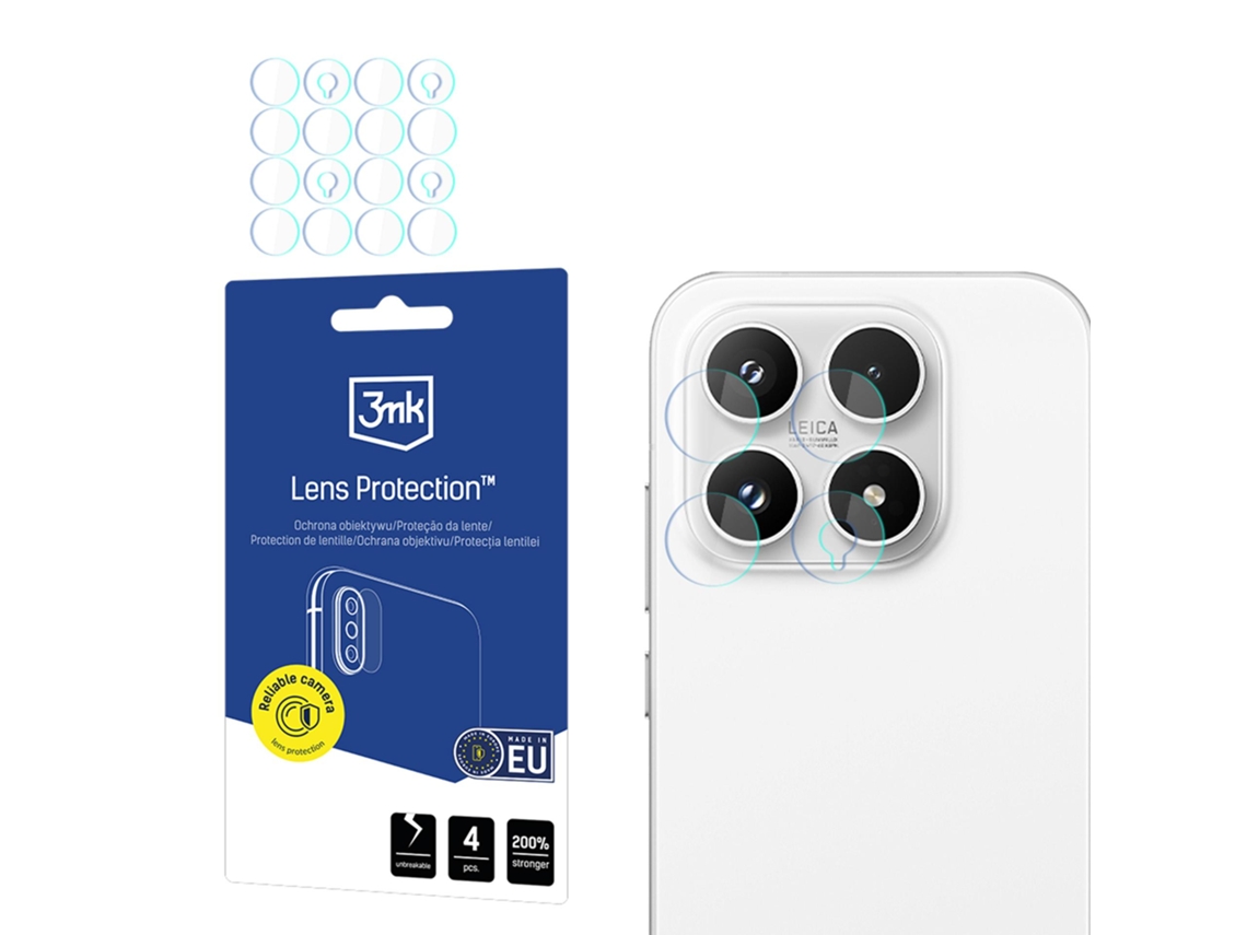 Protetor De Lente 3mk Para Xiaomi 17 Proteção Para Lente E Tela.